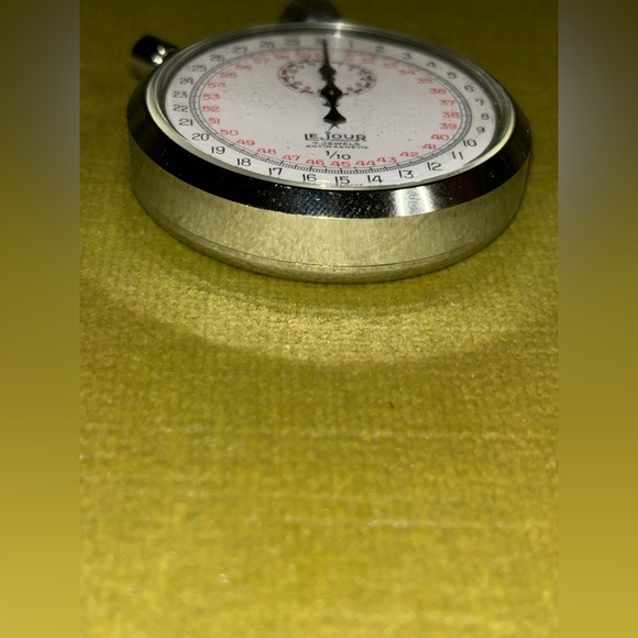 VINTAGE SWISS LE JOUR STOP WATCH  Swiss Made / Runs​ - Picture 2 of 6